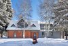 Modern home with Exterior, Brick Siding Material, and House Building Type. Winter Exterior Photo 5 of Historic Hallam