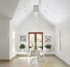 Modern home with Dining Room, Pendant Lighting, Chair, Light Hardwood Floor, and Table. Dining room Photo 8 of The Artisan Cabin