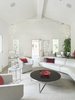 Modern home with Living Room. Formal living room with historic "T shape" ceiling Photo 13 of The Artisan Cabin