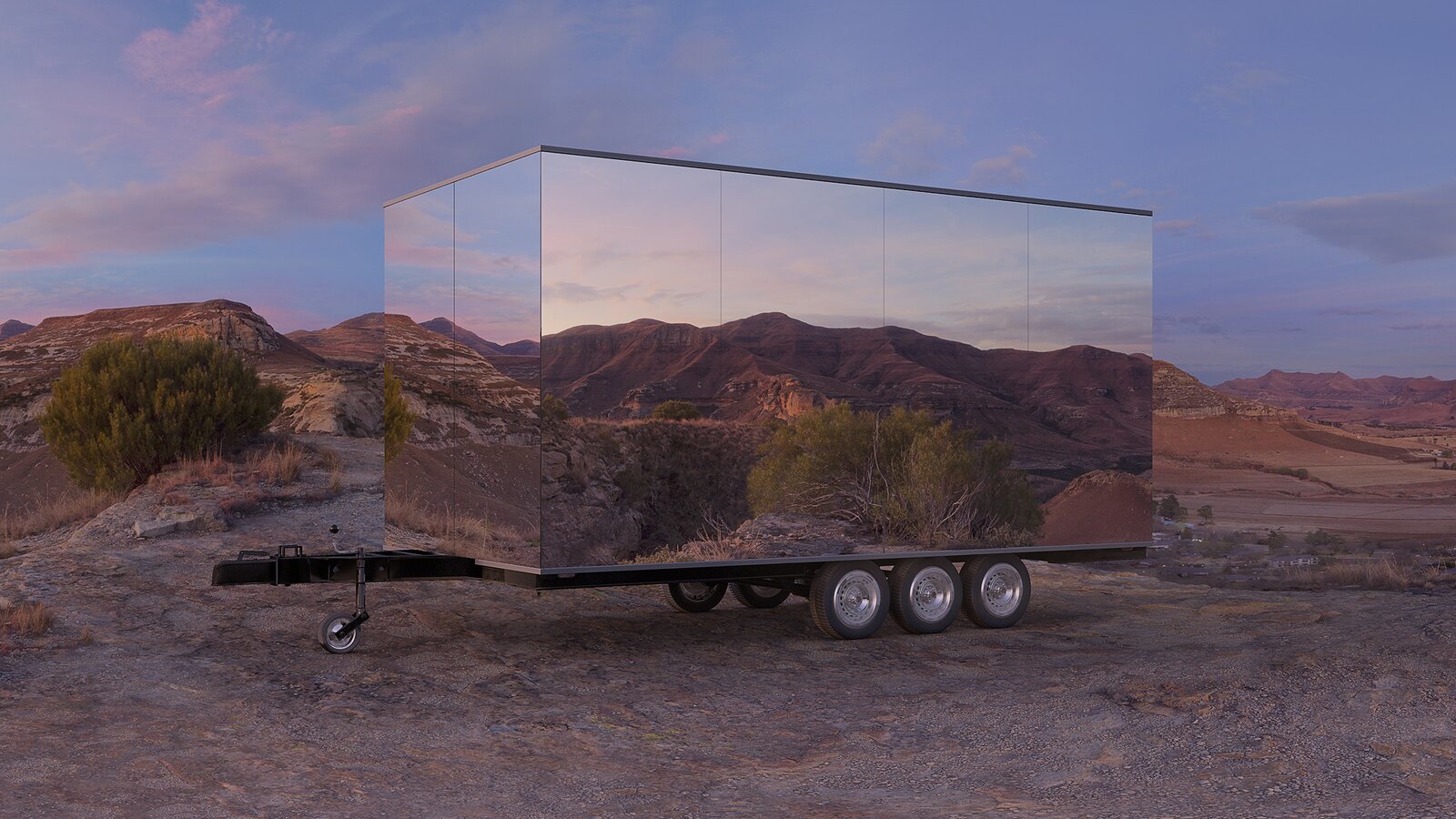 The firstever mobile mirror house by ÖÖD is now available in 48 states