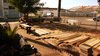 Modern home with Outdoor, Front Yard, Side Yard, Vertical Fences, Wall, Garden, and Wood Fences, Wall. Workshop in progress Photo of Project Willow, West Oakland