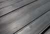 The exterior of The Sturgis's cross-laminated-timber panel walls sports a rain screen and shou sugi ban cypress siding. The flat roof is engineered to a 150lb/sq ft live load and is covered in multiple layers of fiberglass for the ultimate weather protection. Photo 7 of The Sturgis modern home