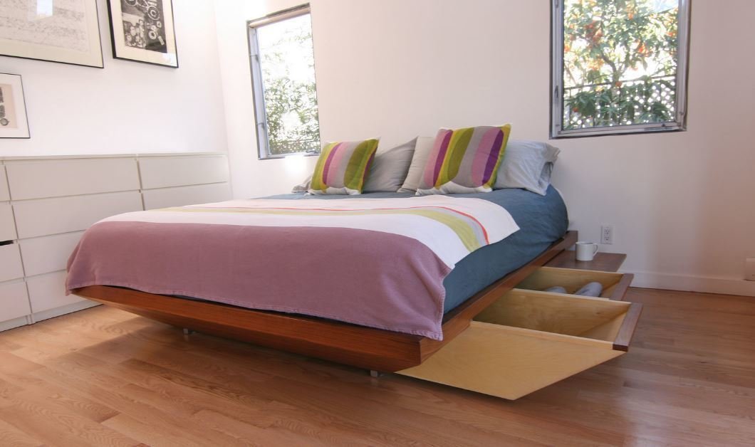 Accessible bedroom storage