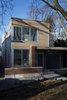 Exterior: Brick and cedar. Photo 19 of Delaware modern home