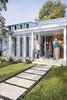 Copa the dog and his family enjoy the front porch.
www.clarkrichardson.com Photo of Central Austin Residence modern home