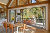 Contemporary design, showcasing the flexible aesthetic of timber framing. Photo 5 of Contemporary Timber Frame Home Overlooking Twin Waterfalls modern home