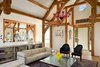 Relax and enjoy. Photo 15 of Contemporary Timber Frame Home Overlooking Twin Waterfalls modern home