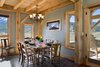 Modern home with Dining Room. Dining room with a view. Photo 7 of Crested Butte Vacation Home
