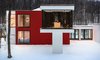 Modern home with Bath Room. Cube & treehouse Photo 3 of House in the Woods
