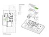 Site Plan/Axonometric-Three story home designed to be built around and feature a gigantic Live Oak Tree Photo 3 of The Live Oak House modern home