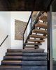 Modern home with Staircase, Metal Railing, and Wood Tread. Nothing but WOW ❤️❤️❤️ Photo 8 of Modern Cabin