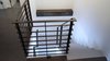Custom steel railing, and Steel plate ledge Photo 2 of Duplex Apartment Gut Renovation modern home