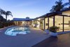 View from backyard Photo of Thomas Residence modern home