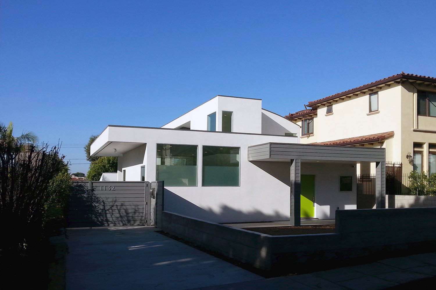 View from street
