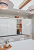 The coffee nook is self serve for starting the family morning routine with a jolt of caffeine. Photo of A Danish Inspired Kitchen modern home