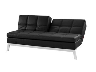 The Gjemeni couch can serve as a sofa, a chaise, a bed, and more.