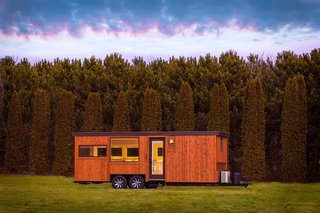 An efficient, well-planned layout makes the Vista Boho trailer comfortable for longer trips.