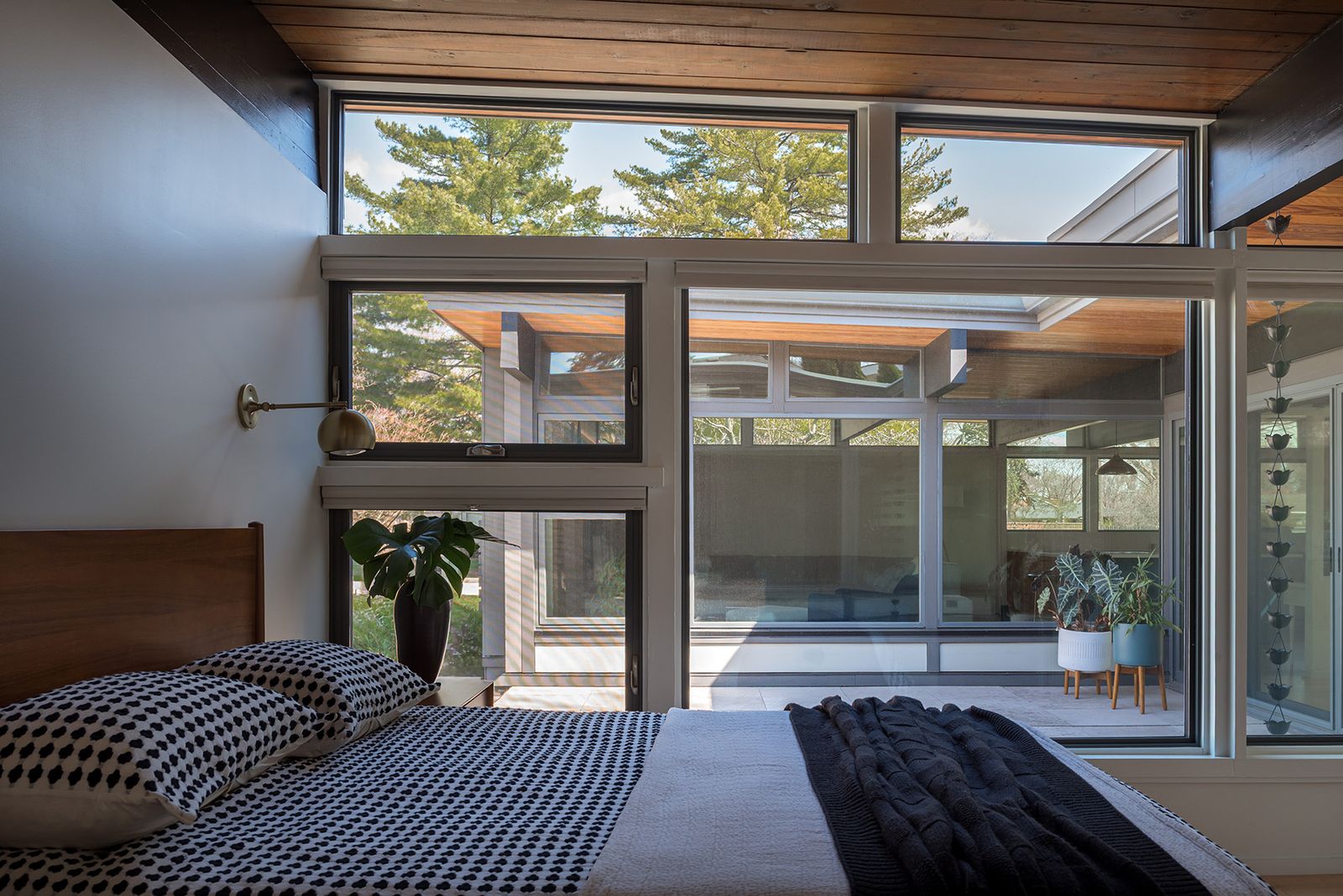 The renovation also reorganized the bedrooms and bathrooms for a more efficient layout.