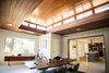 Dining Room: Vaulted Wood Ceiling + Concrete Floors Photo 2 of Edgewood modern home