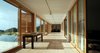 "Deck" between kids rooms and the tarrace, open Photo 11 of Wood House modern home