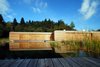 View from the South Photo of Wood House modern home
