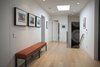 A sandblasted glass lens was installed into a pre-existing skylight and now lies flush with the ceiling. Photo 2 of Golden Gate Park Residence modern home