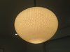 A custom light fixture designed and fabricated for the owner by a New England glass artist hangs above the dining table. Photo 10 of Golden Gate Park Residence modern home