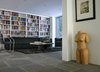 Den with natural stone floor. Photo 5 of Glass House modern home