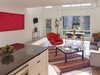 View of living room from the kitchen. Photo 3 of 10th Street Duplexes modern home