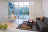 Lower unit living room extends outdoors Photo 2 of Contemporary Meets Historic on Ridge Row modern home
