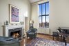 Fireplace with a View Photo 11 of Magical Manhattan Penthouse modern home
