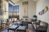 Living Room with Terrace Access Photo of Magical Manhattan Penthouse modern home