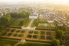 Aerial View Photo of Timothy Corrigan's Chateau du Grand-Luce modern home