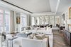 Living room with large dining area Photo 12 of Grand for Entertaining modern home