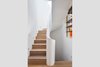 Sleek stairway Photo 4 of All the Bells & Whistles in Midtown East modern home