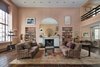 The living room area complete with working fireplace Photo 7 of Longtime Home of Jacob K Javits Designed By Joseph Urban modern home