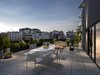 The private roof terrace is an urban oasis in one of NYC's most dynamic neighborhoods. Photo 12 of Curated East Village Penthouse modern home