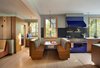 A dining nook in the kitchen, with wife's office at the left. Photo 6 of Sustainable Urban Villa modern home