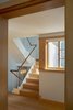 The stair at the second floor, leading up to the husband's office at the third floor. Photo 9 of Sustainable Urban Villa modern home