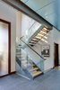 custom Ochre light at open stairs Photo of Boston Suburbs modern home