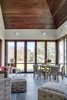 folding glass doors for 3 Season room Photo 4 of Boston Suburbs modern home