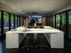 Media Room Photo 9 of Wood Block Residence modern home