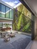 Modern home with Outdoor and Garden. Atrium Photo 5 of Allison Road Residence