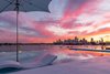 Glass-edge Infinity Rooftop Pool Photo 14 of Villa Venetian modern home
