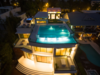 Exterior Rear Residence at Night Photo 16 of Villa Venetian modern home