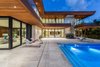 South American Ipe wood is used for the tropical modern accents. The unique wood is perfect to withstand the South Florida climate. Photo 3 of North Bay Road Residence modern home