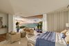 Corner-pocketing glass doors allow for perfect views with no obstructions. Photo 7 of North Bay Road Residence modern home