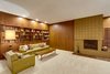 Preserved-In-Time Wood-Paneled Family Room With Cinder Block Hearth Photo 2 of A Fabulous Mid-Century Modern Home modern home