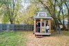 Her pride is the new Tiny House RV she has designed from scratch along with her husband Dan Stephens and has recently moved in along with him. They have named this abode Lucky Linden. Let us look at what went on behind the scenes whilst the making of this Tiny House RV: Photo of Tiny House RV-An insight scenes behind making of Tiny House RV modern home