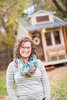 Meg’s inspiration:
The design of the Lucky Linden was something Meg carried along with from many years in her sketchbook. She loves the Art and Craft styled RV’s and was sure that if she built a tiny house RV someday, this would be a her inspiration. What she like most of this pattern is the low sloped roofs, pop out dormers on the front as well as back and especially the bungalow look from the Sears and Roebuck kit houses which were prevalent in the 1990’s.
Photo 2 of Tiny House RV-An insight scenes behind making of Tiny House RV modern home